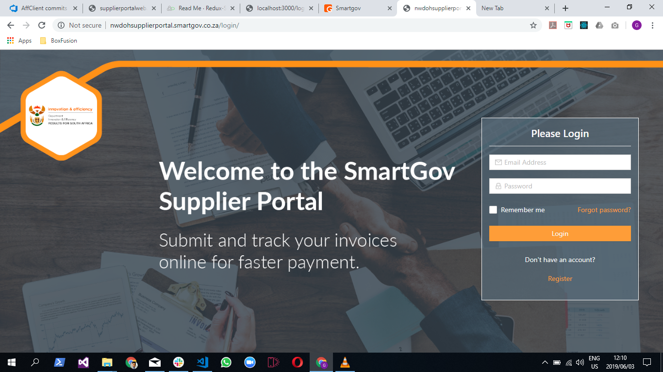🏛️ SmartGov Supplier Portal